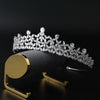 All-zircon Bride Crown