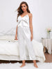 Silk Trousers Pajama Set