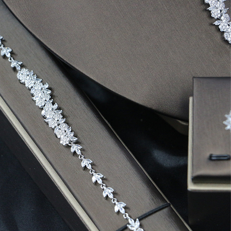 Bridal Wedding Jewelry Four-piece Set