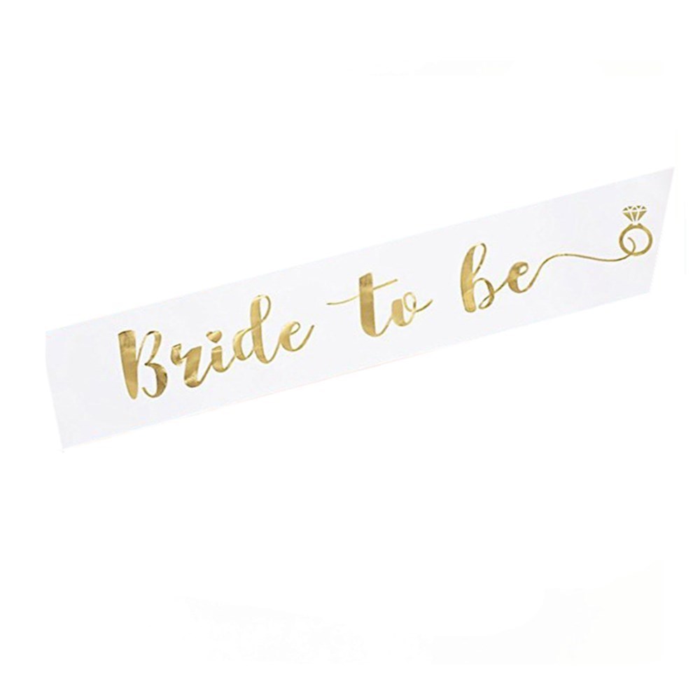 Printed Gold Shoulder Strap