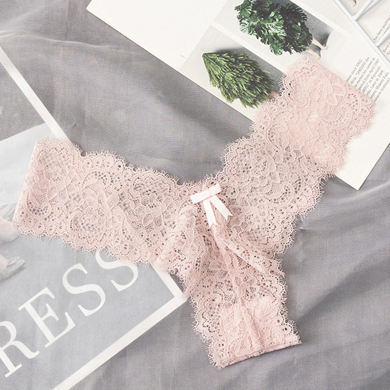 French Lace Low Waist Panties  (1pc)