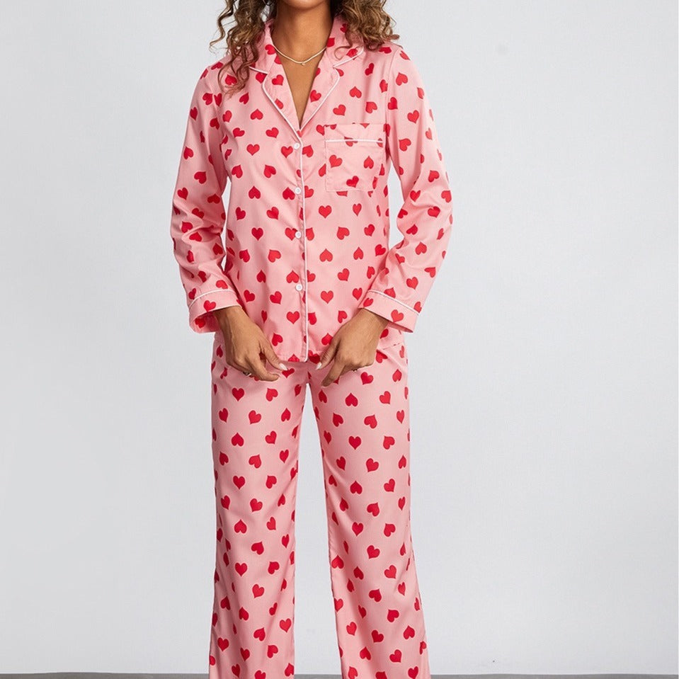 Heart Loungewear Suit