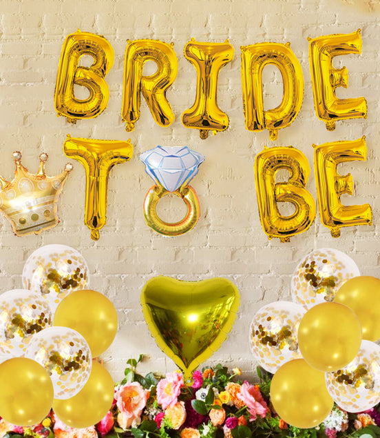 Bride To Be Balloon Set