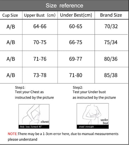 Seamless Push Up Bra (1pc)