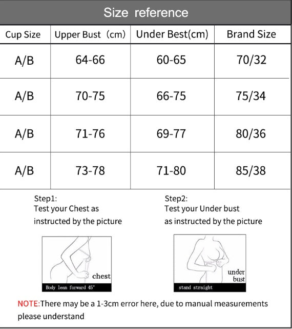 Seamless Push Up Bra (1pc)