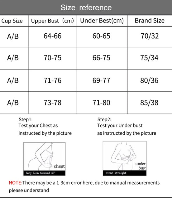 Seamless Push Up Bra (1pc)