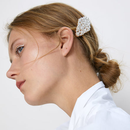 Fashionable Bride Pearl Hairpin