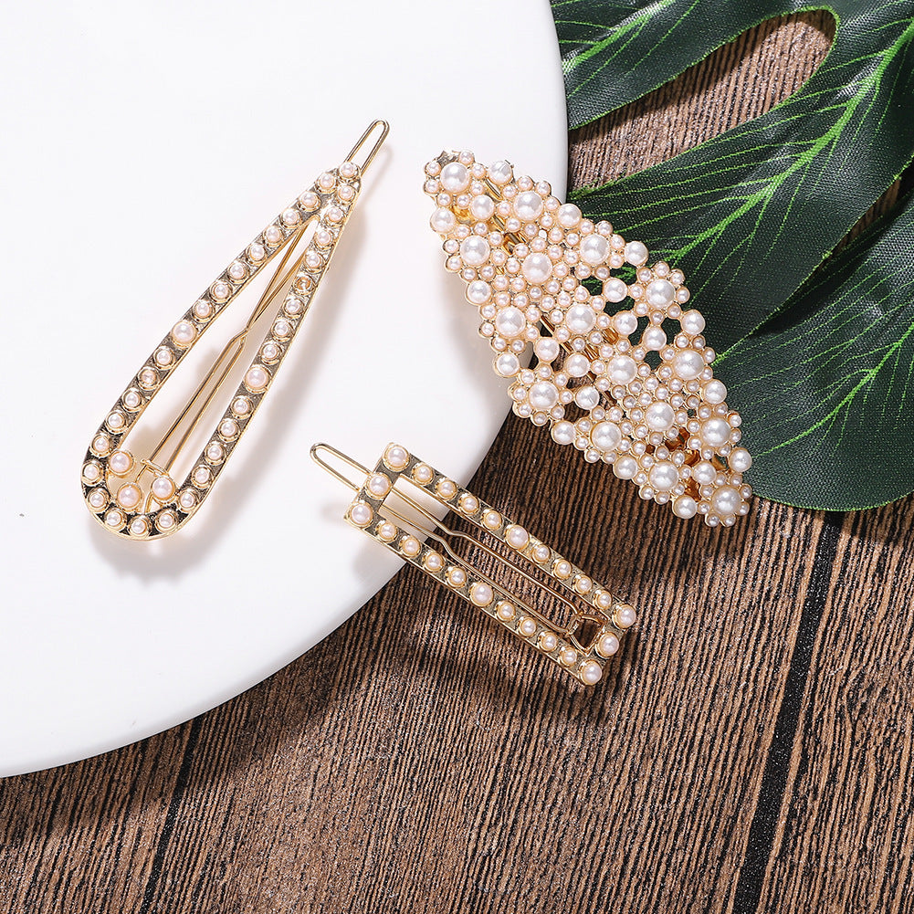 Fashionable Bride Pearl Hairpin