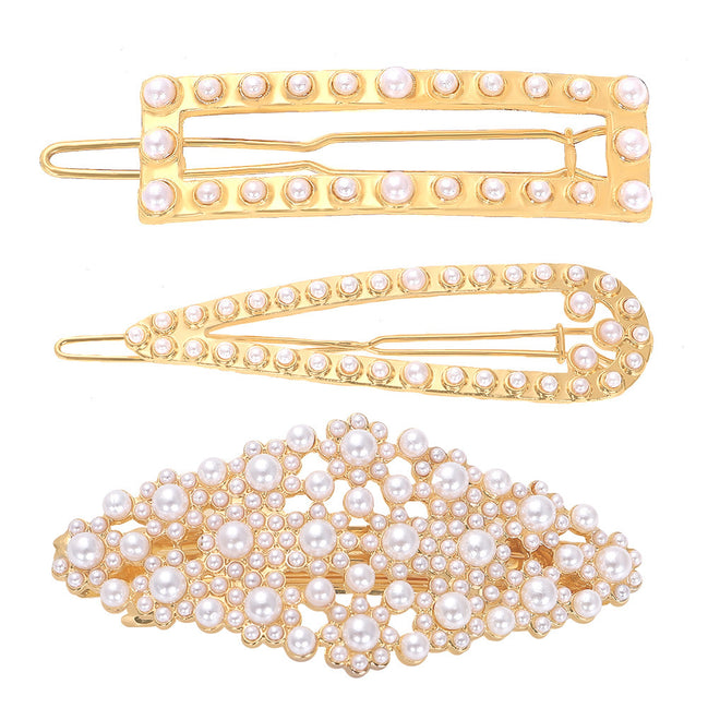 Fashionable Bride Pearl Hairpin