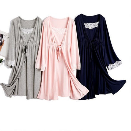 2-Piece Nursing Pregnant Woman Loungewear