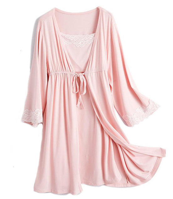 2-Piece Nursing Pregnant Woman Loungewear