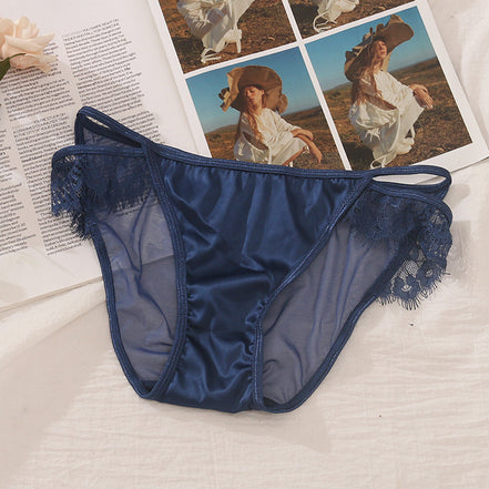 Lace Satin Women's Panties (1pc)