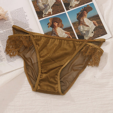 Lace Satin Women's Panties (1pc)