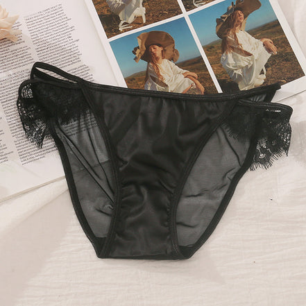 Lace Satin Women's Panties (1pc)