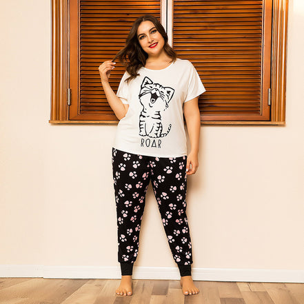 Cotton Short-Sleeved Loungewear