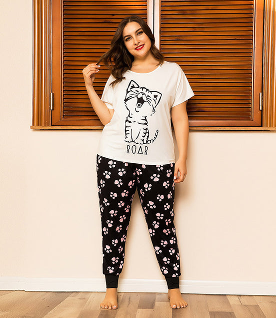 Cotton Short-Sleeved Loungewear