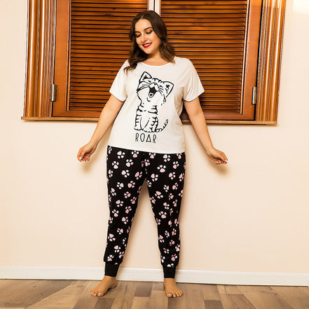 Cotton Short-Sleeved Loungewear
