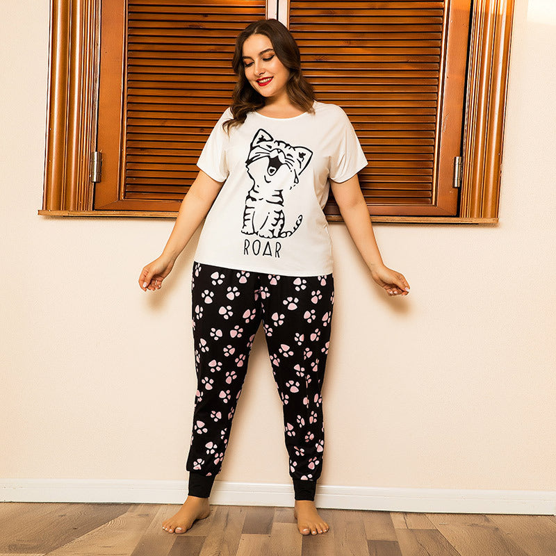 Cotton Short-Sleeved Loungewear