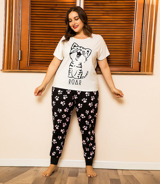 Cotton Short-Sleeved Loungewear