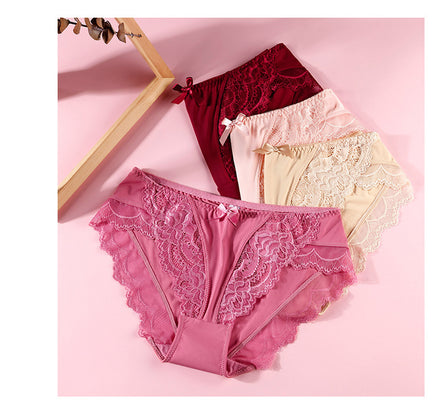 Lace Women's Panties Purified Cotton (1pc)