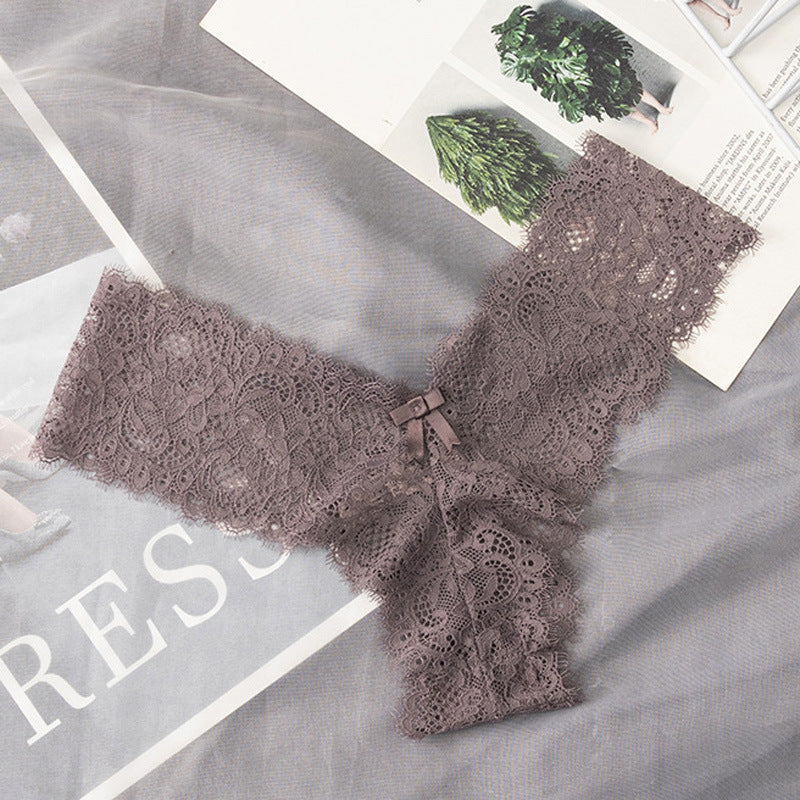 French Lace Low Waist Panties  (1pc)