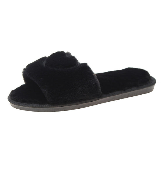 Plush House Slippers