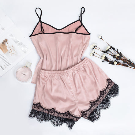 Satin two-piece set