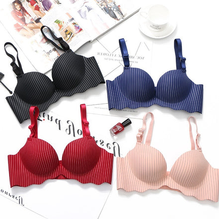 Underwire Bra Striped Waves