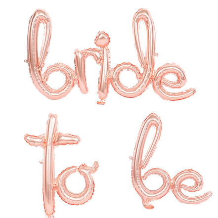 Bride To Be Balloon Set
