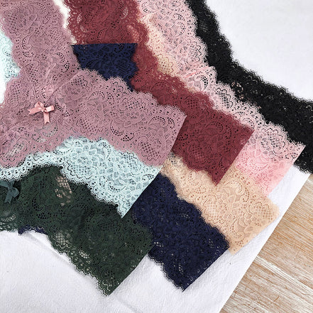 French Lace Low Waist Panties  (1pc)