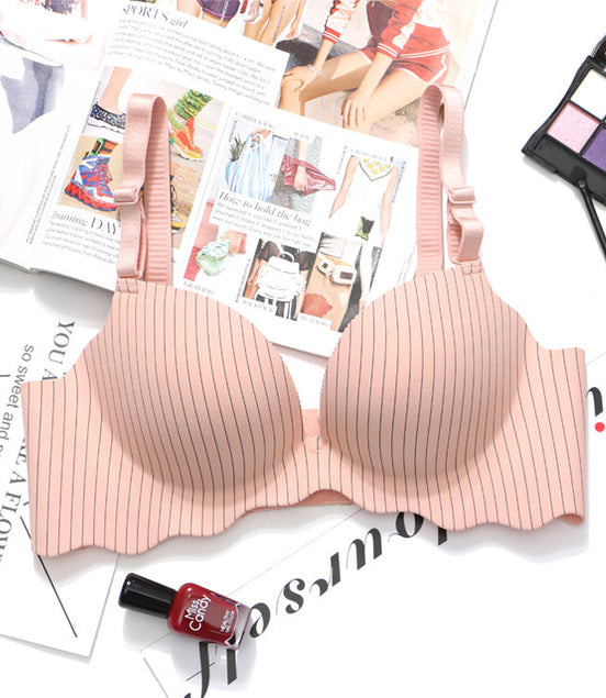 Underwire Bra Striped Waves