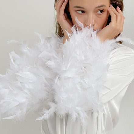 White Feather Nightgown