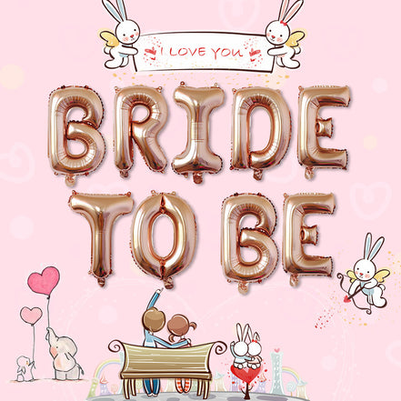 Bride To Be Balloon Set