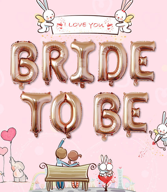 Bride To Be Balloon Set