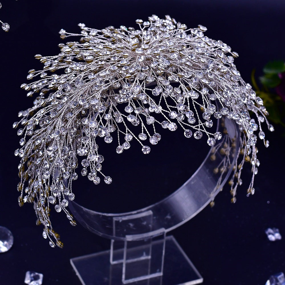 Handmade Rhinestone Headdress