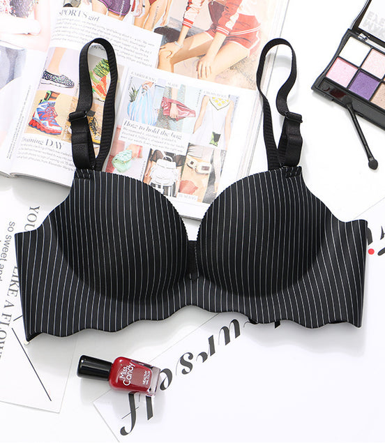 Underwire Bra Striped Waves