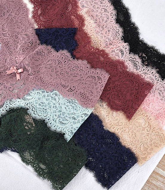 French Lace Low Waist Panties  (1pc)
