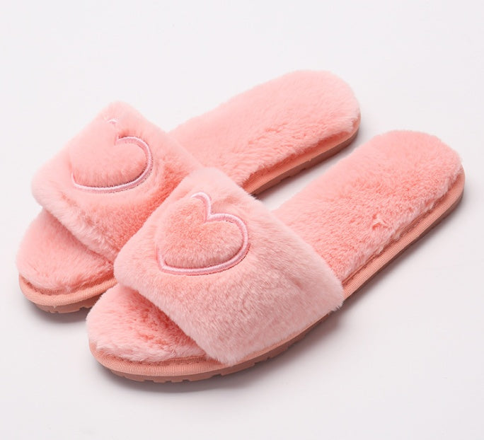 Plush House Slippers
