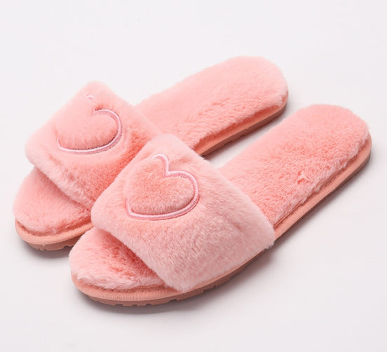 Plush House Slippers