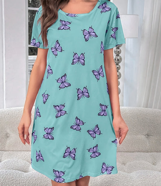 Loose Short Nightdress