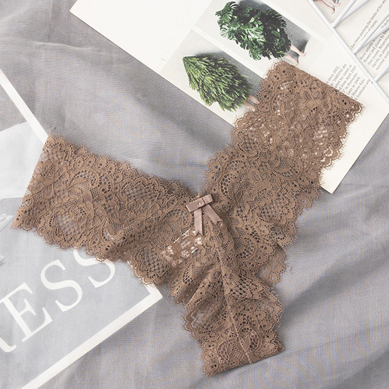 French Lace Low Waist Panties  (1pc)