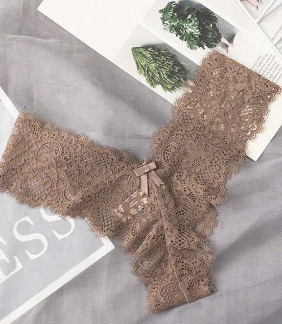 French Lace Low Waist Panties  (1pc)