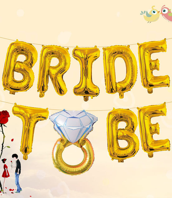 Bride To Be Balloon Set