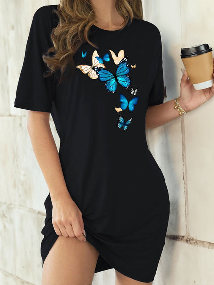 Loose Short Nightdress