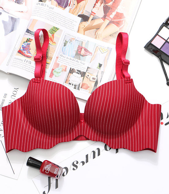 Underwire Bra Striped Waves