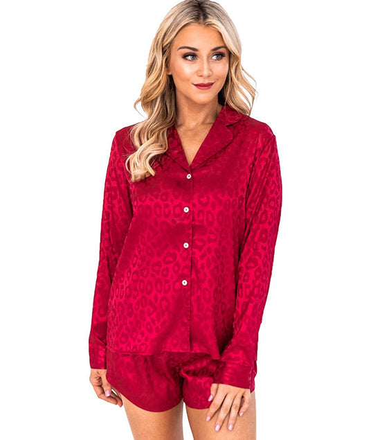 Long Sleeve Shorts Pajamas