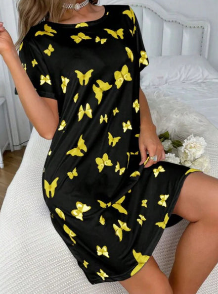Loose Short Nightdress