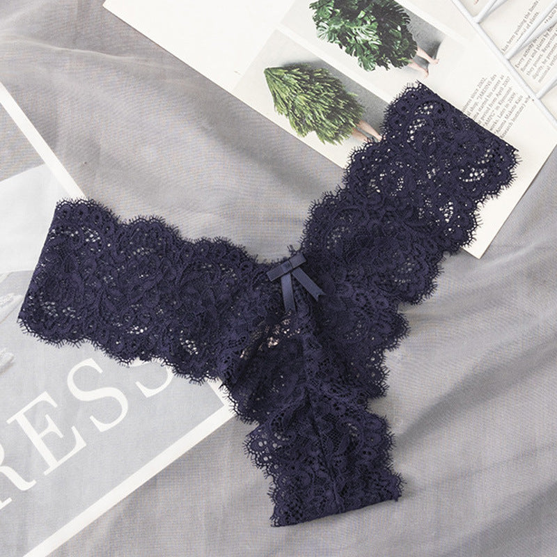 French Lace Low Waist Panties  (1pc)