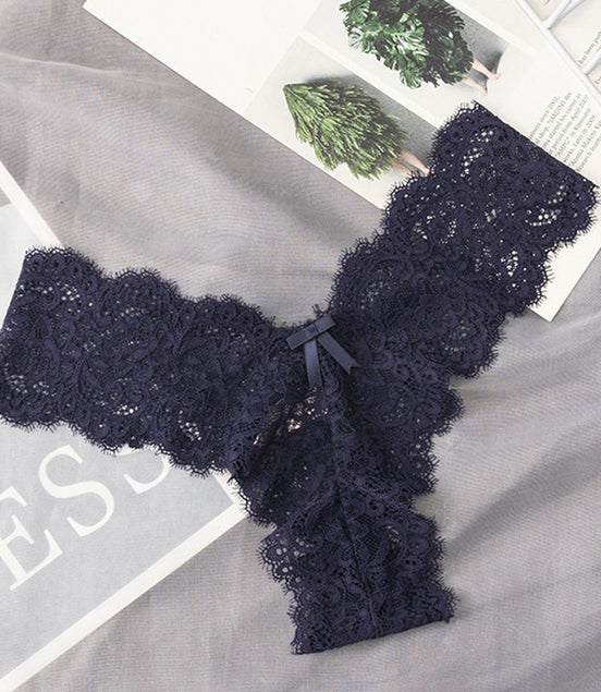 French Lace Low Waist Panties  (1pc)