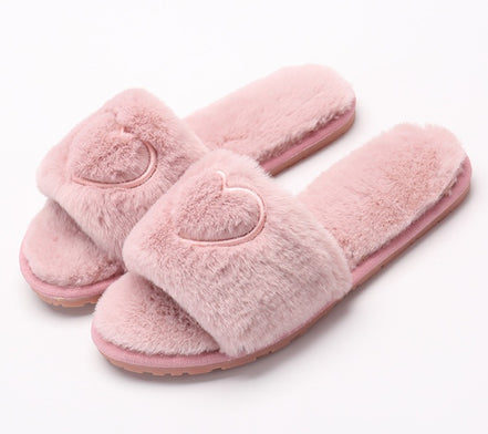 Plush House Slippers